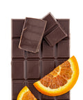 Unwrapped Organic Dark Chocolate Orange Bar