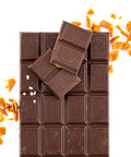 Unwrapped Organic Dark Chocolate Caramel Crunch with Sea Salt Bar