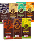 Selection of seven chocolate bars