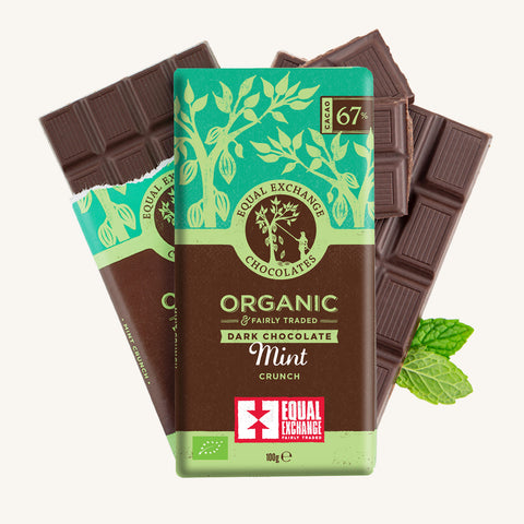 fan of Organic Dark Chocolate Mint Crunch bars